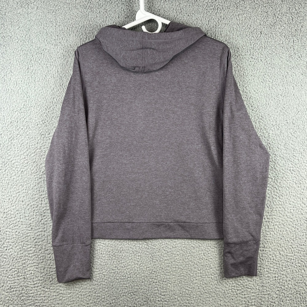 Vuori Halo Performance Hoodie Womens Large Heather Purple Pullover - Picture 6 of 13